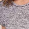 Kensie Short Sleeve and Boxer Pajama Set in Gray Stripes