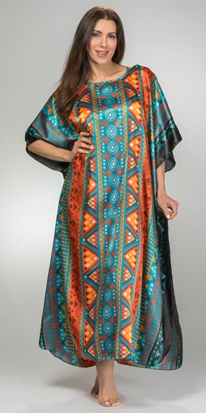 winlar satin caftan