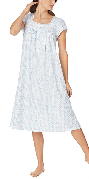 cap sleeve night gown